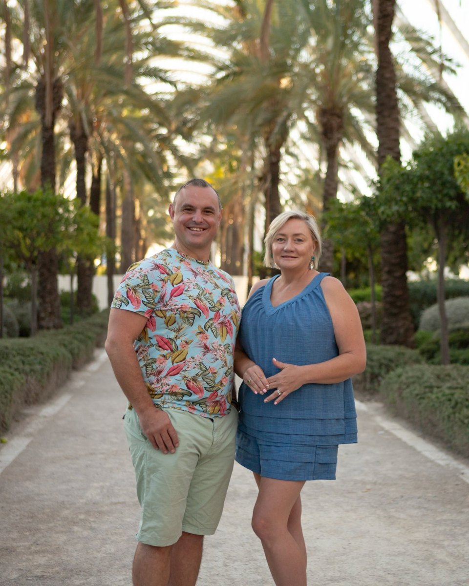 Guy and Tasch Turner in Valencia